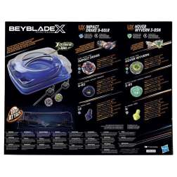 beyblade x set batalla drop attack seward (hasbro - g0842eu4)