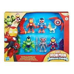 iron man and friends pack vengadores blindados (hasbro - g12555l0)