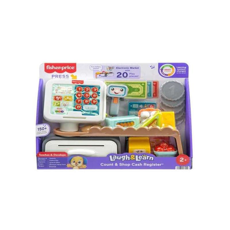 fisher-price caja registradora (mattel - jgx00)