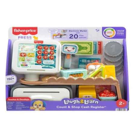 fisher-price caja registradora (mattel - jgx00)