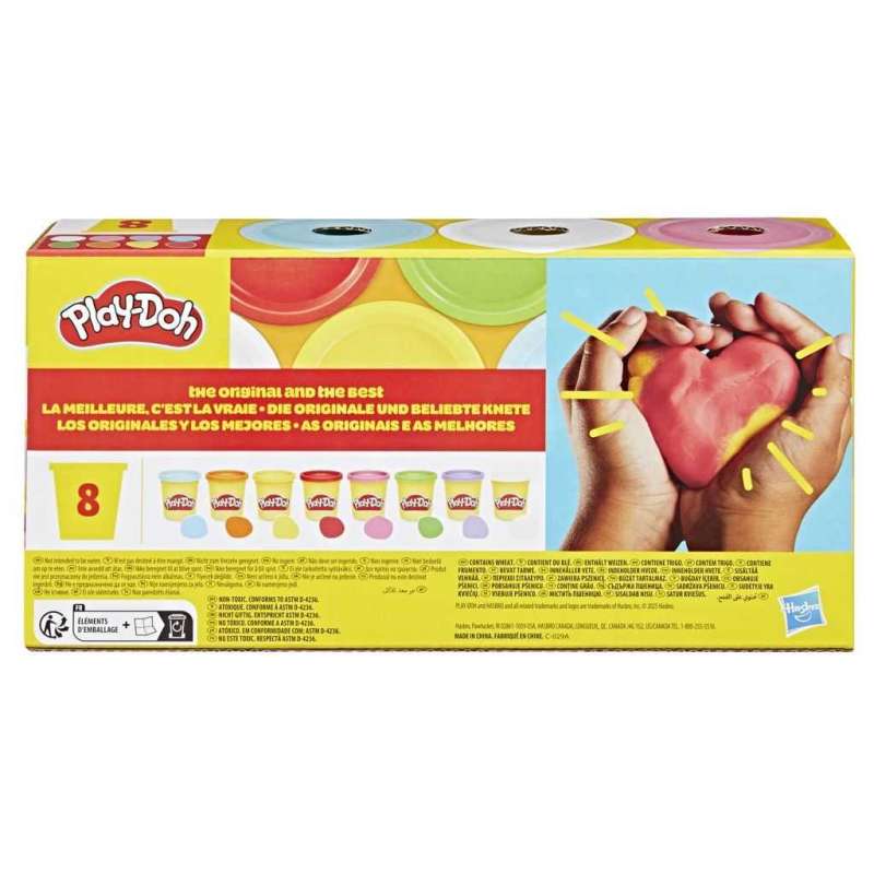 play-doh pack 8 botes ( hasbro - e5044eu4 ) play-doh pack 8 botes ( hasbro - e5044eu4 )