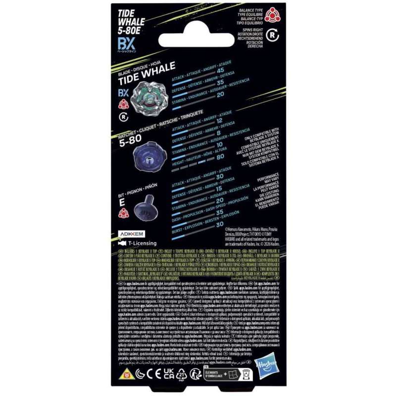 beyblade bbx booster single top surtidos (hasbro - f9590eu4)