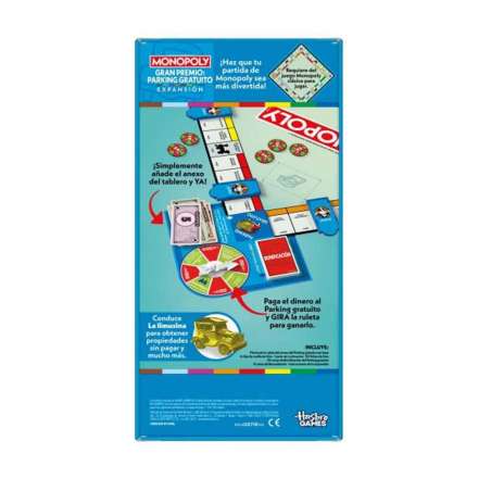 monopoly expansion: parking gratuito (hasbro - g0718105)