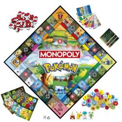 monopoly pokemon (hasbro - g0716175)