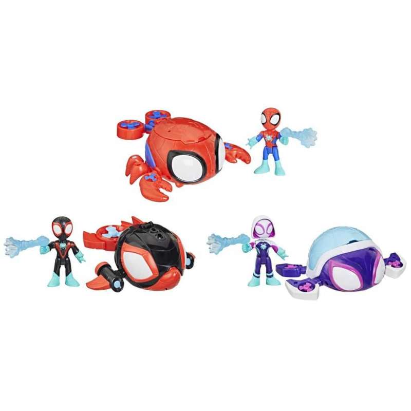 spidey waterwebs figuras de accion y vehiculos cambian de color (hasbro - g06635l0) spidey waterwebs figuras de accion y vehiculos cambian de color (hasbro - g06635l0)