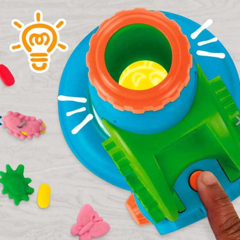 play-doh microscopio luminoso (hasbro - g04945l0)