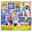 play-doh marvel moto cortadora del capitan america (hasbro - g05555l0)
