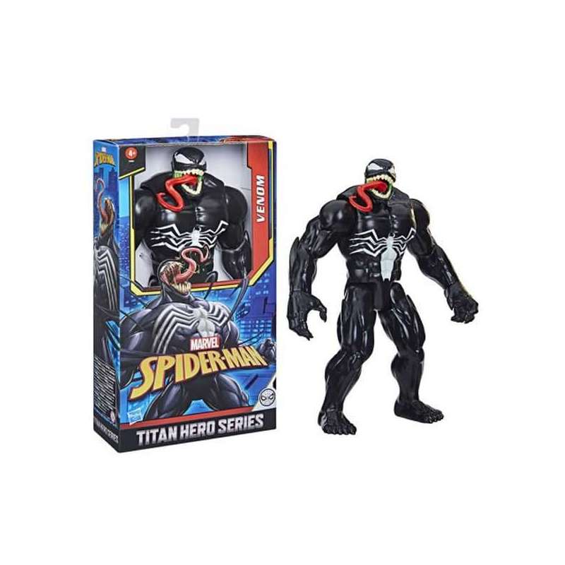 spiderman figura deluxe venom (hasbro - g27175l0) spiderman figura deluxe venom (hasbro - g27175l0)