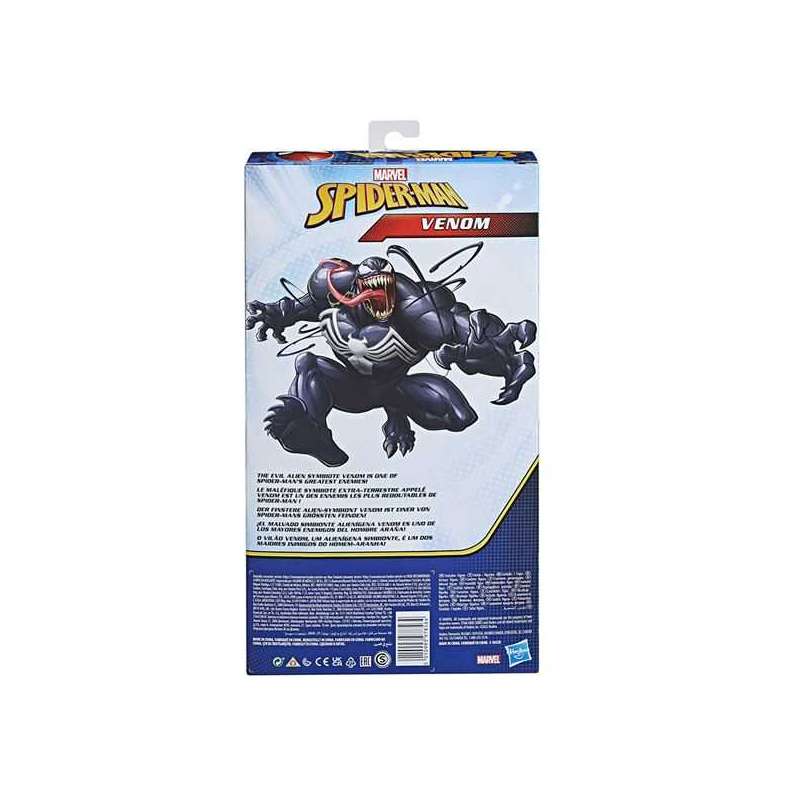 spiderman figura deluxe venom (hasbro - g27175l0) spiderman figura deluxe venom (hasbro - g27175l0)