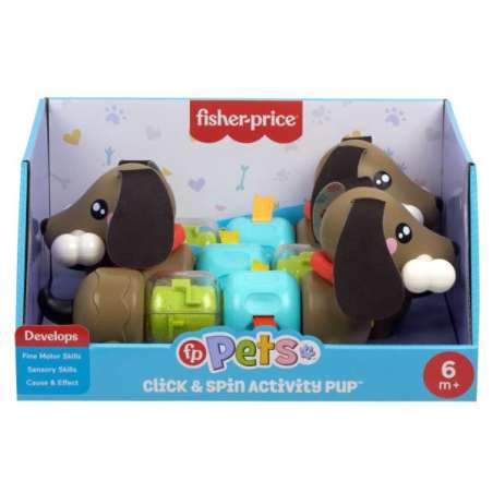 fisher-price pet pals perrito click (mattel - htw91)