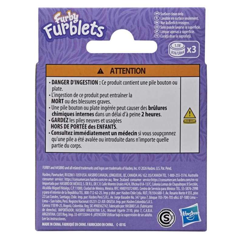 furby furblets de gourmets surtidos (hasbro - g33645d0) furby furblets de gourmets surtidos (hasbro - g33645d0)