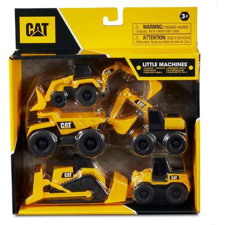 little machines pack 5 vehiculos (funrise - 82150)