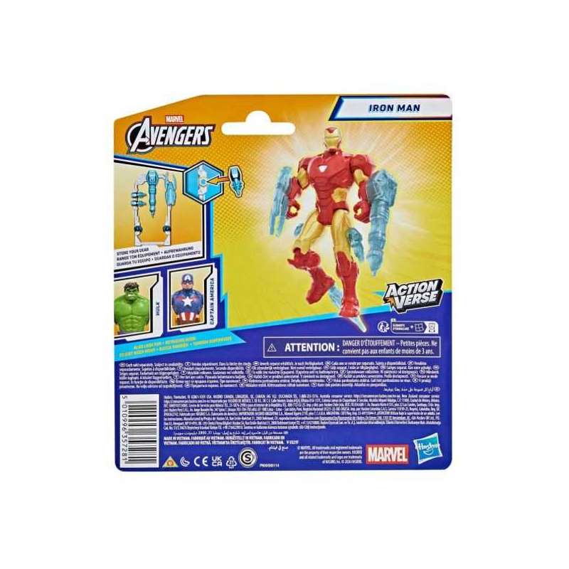 avengers actionverse figura de accion surtidas (hasbro - g24695l0)
