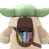 star wars mandalorian grogu pretty (hasbro - g30875l0) star wars mandalorian grogu pretty (hasbro - g30875l0)