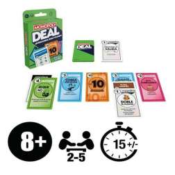 monopoly deal nuevo (hasbro - g0351eds)