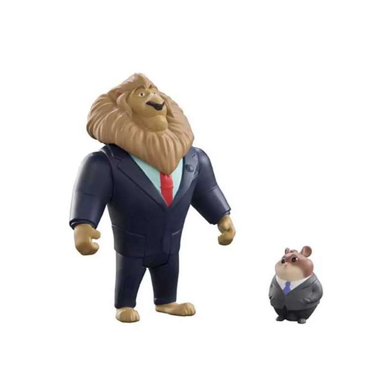 zootropolis pack 2 figuras 10 cm surtidas (jazwares - zotp0061)