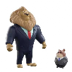 zootropolis pack 2 figuras 10 cm surtidas (jazwares - zotp0061)