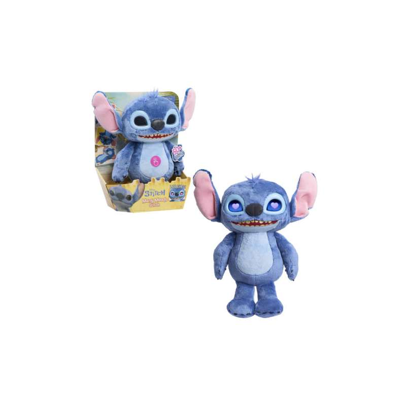 stitch peluche interactivo expresiones 30 cm ( just play - 11583)