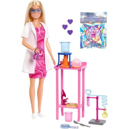 barbie tu puedes ser cientifica (mattel - jcr70)
