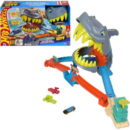 hot wheels city pistas playa de boca de tiburon