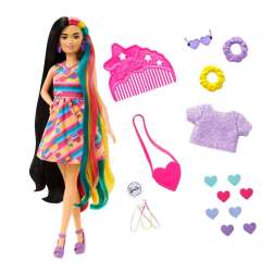 barbie totally hair extralargo corazón (mattel hcm90)