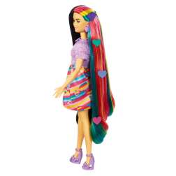 barbie totally hair extralargo corazón (mattel hcm90)