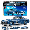 mega hot wheels premium mercedes 300sl (mattel - hww25)