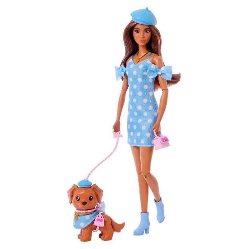 barbie twinning look muÑeca morena con perro (mattel - jfp38) barbie twinning look muÑeca morena con perro (mattel - jfp38)