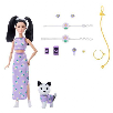 barbie twinning look muÑeca asiatica con perro (mattel - jfp39) barbie twinning look muÑeca asiatica con perro (mattel - jfp39)