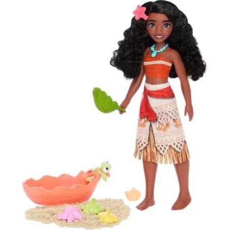 disney princess muÑeca vaiana y mascotas (mattel - jft12)