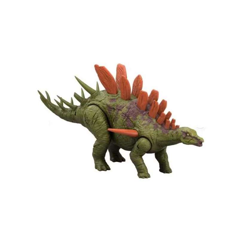 jurassic world wild roar dinosaurio kentrosaurus (mattel - jcl65)