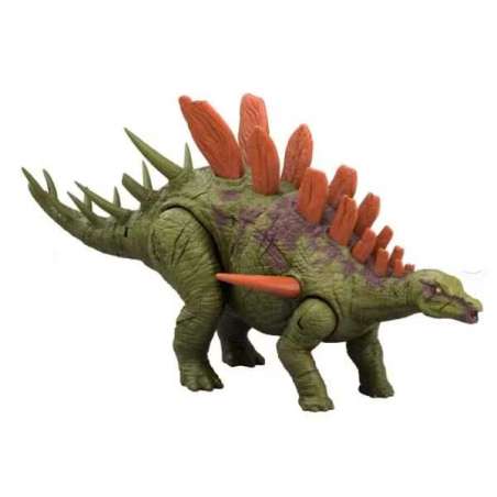 jurassic world wild roar dinosaurio kentrosaurus (mattel - jcl65)