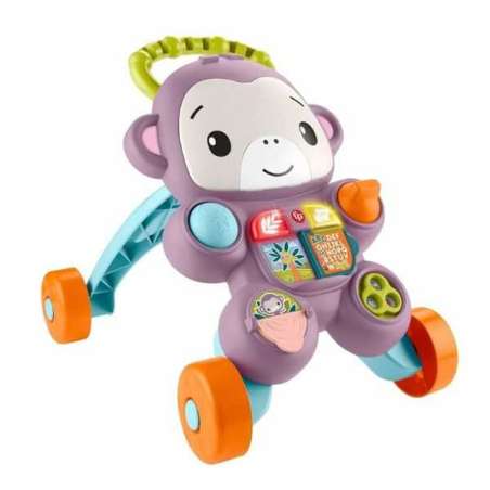 fisher-price andador mono parlanchin ( mattel - jgw92)