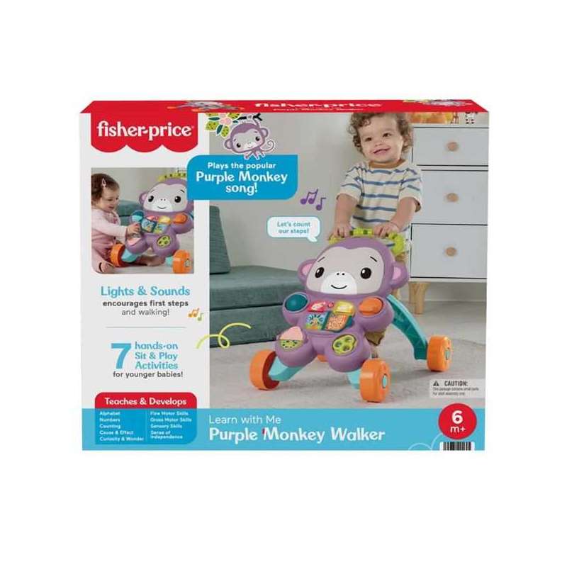 fisher-price andador mono parlanchin ( mattel - jgw92) fisher-price andador mono parlanchin ( mattel - jgw92)