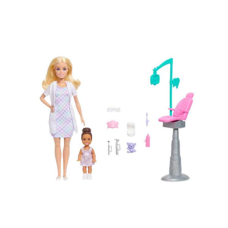 barbie profesiones dentista con accesorios (mattel - jmk14) barbie profesiones dentista con accesorios (mattel - jmk14)