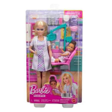 barbie profesiones dentista con accesorios (mattel - jmk14)