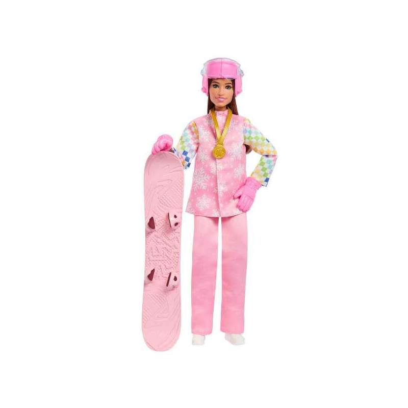barbie deluxe career snowboarding (mattel - jkf78) barbie deluxe career snowboarding (mattel - jkf78)