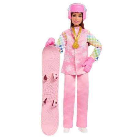 barbie deluxe career snowboarding (mattel - jkf78)