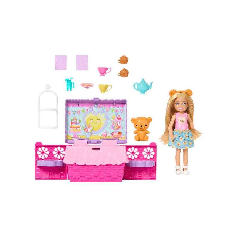barbie club chelsea fiesta de picnic (mattel - jjb40) barbie club chelsea fiesta de picnic (mattel - jjb40)