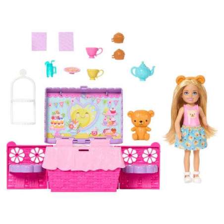 barbie club chelsea fiesta de picnic (mattel - jjb40)