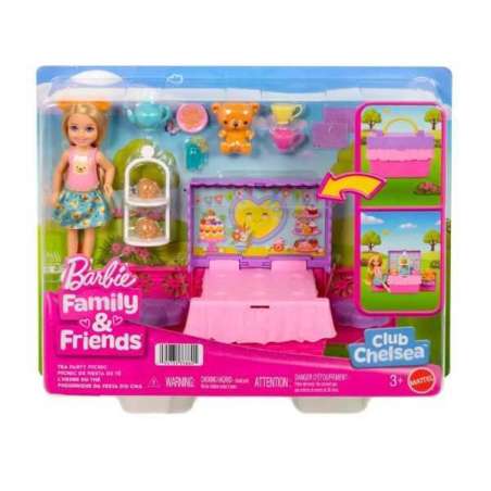 barbie club chelsea fiesta de picnic (mattel - jjb40)