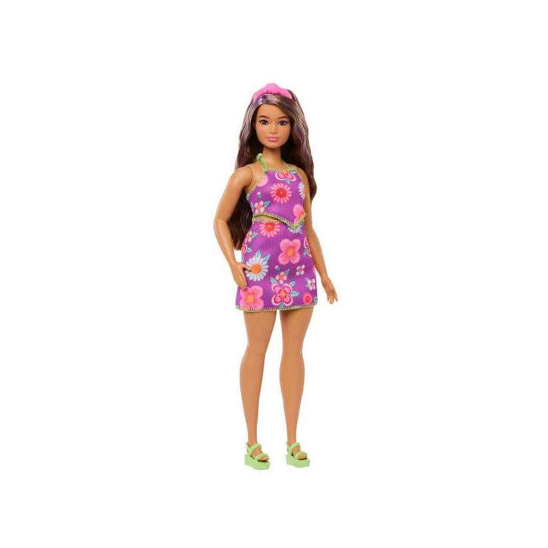 barbie fashionista con traje de flores (mattel - jjn57) barbie fashionista con traje de flores (mattel - jjn57)