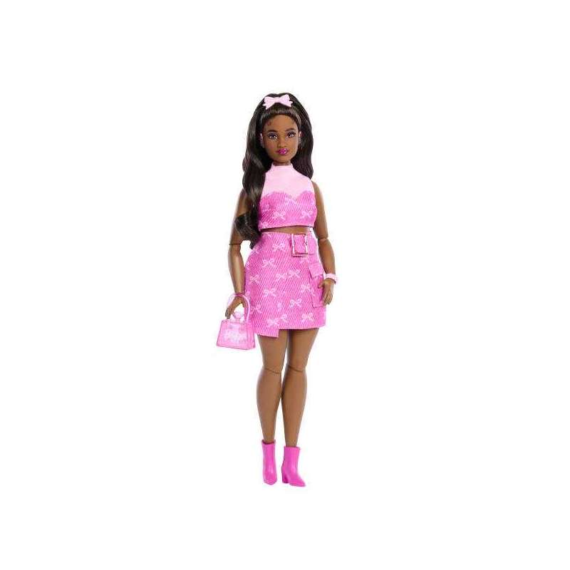 barbie deluxe muÑeca falda pantalon rosa brillante (mattel - jjn70) barbie deluxe muÑeca falda pantalon rosa brillante (mattel - jjn70)