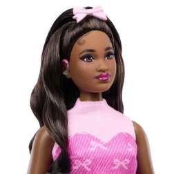 barbie deluxe muÑeca falda pantalon rosa brillante (mattel - jjn70)