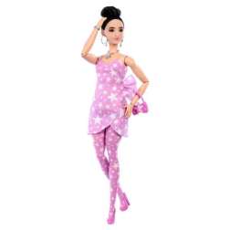 barbie deluxe muÑeca vestido estrella (mattel - jjn71)