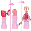 barbie petal pop muÑeca rosa roja (mattel - jmf59)