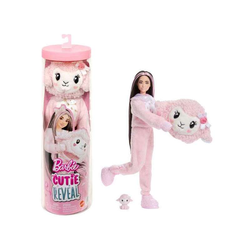 barbie cutie reveal lazos dulces ovejita rosa (mattel - jjp66) barbie cutie reveal lazos dulces ovejita rosa (mattel - jjp66)