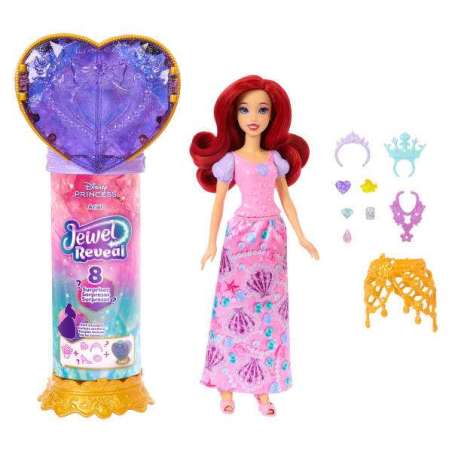 disney princess muÑeca ariel reveal (mattel - jhl49)