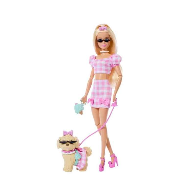 barbie twinning look muÑeca rubia con perro (mattel - jfp36) barbie twinning look muÑeca rubia con perro (mattel - jfp36)
