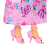 disney princess muÑeca ariel reveal (mattel - jhl49)